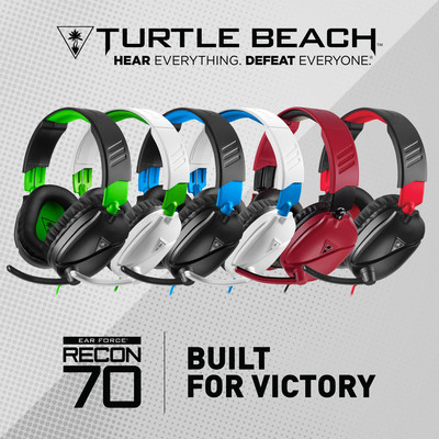 The Turtle Beach Recon 70 redefines entry-level gaming audio on mobile devices, PCs and consoles.