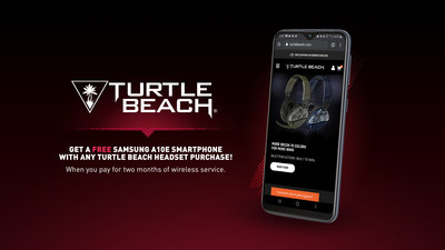 Turtle Beach and Samsung partner to give gamers a free smartphone with any headset purchase on turtlebeach.com