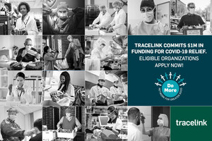 TraceLink Announces $1 Million Charitable Funding for COVID-19 Relief, Issues Call for Grant Proposals
