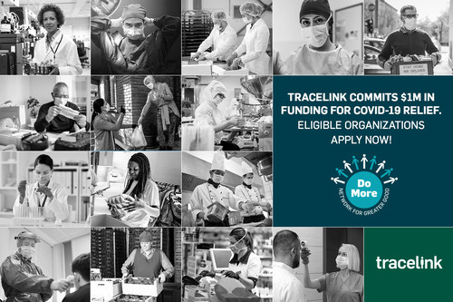Apply now through May 15th for $1 Million in COVID-19 relief funding from TraceLink. Eligible organizations should visit https://www.tracelink.com/covid-19-response to fill out the grant form.