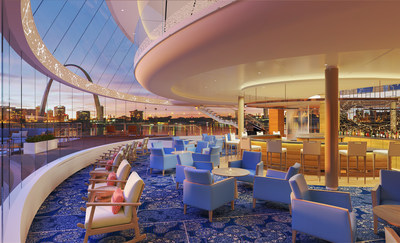 Familiar to Viking’s ocean guests as one of the most popular onboard public spaces, Viking Mississippi will also feature an Explorers’ Lounge near the bow of the ship. The sun-filled, two-story Explorers’ Lounge has floor-to-ceiling windows that open to The Bow, a unique outdoor seating area at the front of the ship where guests can relax and enjoy ever-changing riverside views. For more information, visit www.viking.com.