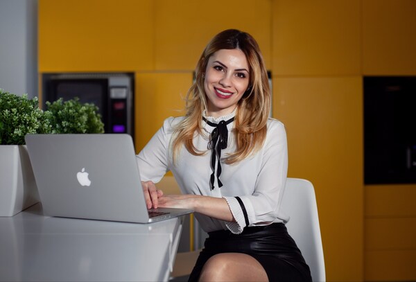 Madalina Rotaru, the CEO of Key Way Markets Ltd in Abu Dhabi