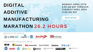 Link3D, RAPID + TCT, AeroDef and 3Dnatives to Host Nonstop Digital Additive Manufacturing Marathon