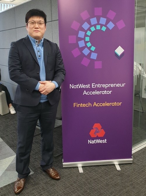 Bluevisor picked for NatWest FinTech Accelerator Programme (Hwang Yong-guk, CEO of Bluevisor)