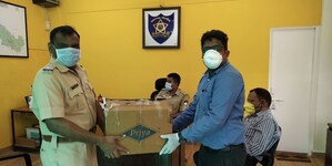 Společnost Hengtong India darovala roušky a dezinfekci rukou komunitám v Khed City