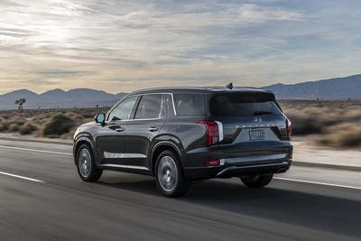 2020 Hyundai Palisade Receives 5-Star Safety Rating from NHTSA