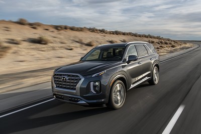 2020 Hyundai Palisade Receives 5-Star Safety Rating from NHTSA