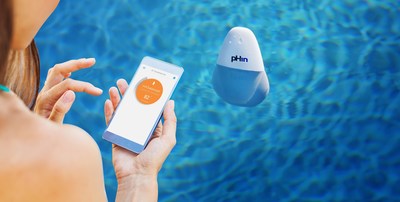 The pHin Smart Monitor removes the guesswork from pool and hot tub water care for chlorine, bromine, or saltwater systems.