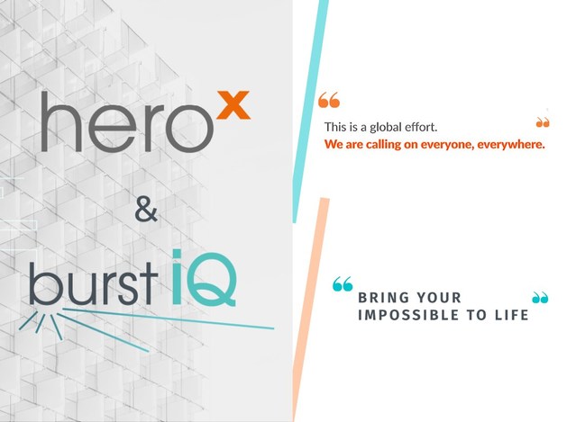 HeroX & BurstIQ, Inc.