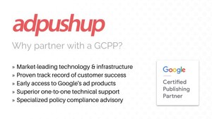 AdPushup Becomes a Google Certified Publishing Partner (GCPP)