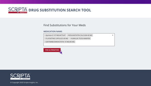 Scripta Insights Launches Free Drug Substitution Search Tool to Prepare for COVID-19 Drug Shortages