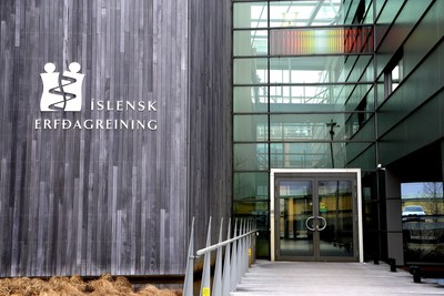Headquarters of deCODE genetics in Reykjavik, Iceland.