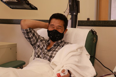 Actor Daniel Dae Kim donates convalescent plasma at Vitalant in California to help those fighting COVID-19