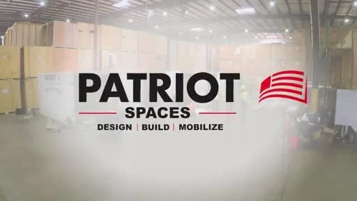 Patriot converts and delivers storage containers that can be mass-produced as cost-effective medical stations for COVID-19 patients.This video includes comments by these company officials in the following order: Paul Bradford, Vice President of Operations for Patriot and Faron Carter, Senior Project Manager for Patriot Spaces.
