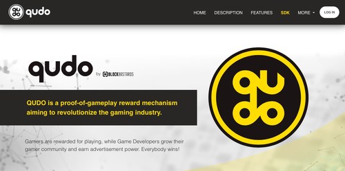 Qudo Website offers game developers information on how to start using their program.