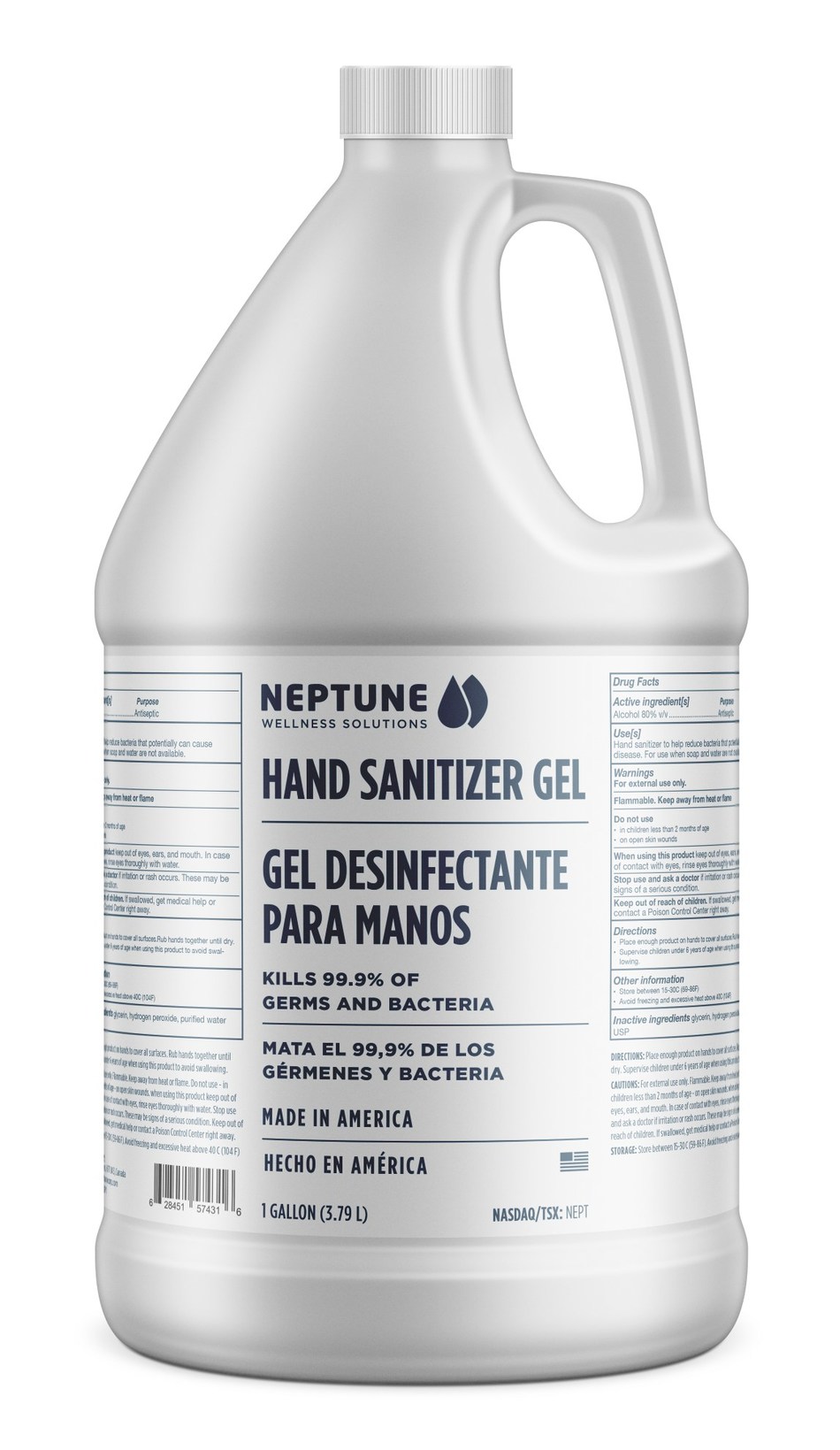 Neptune Scheduled to Ship Over One Million Units of Hand Sanitizer Weekly
