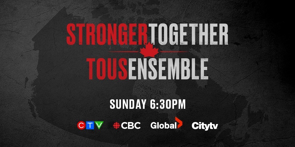 Dozens Of Additional Canadian Artists Athletes And Icons Announced For Historic Stronger Together Tous Ensemble Broadcast This Sunday