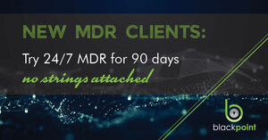 New MSP Clients of Blackpoint Cyber can try its 24/7 Managed Detection and Response (MDR) Service for 90 Days With No Strings Attached