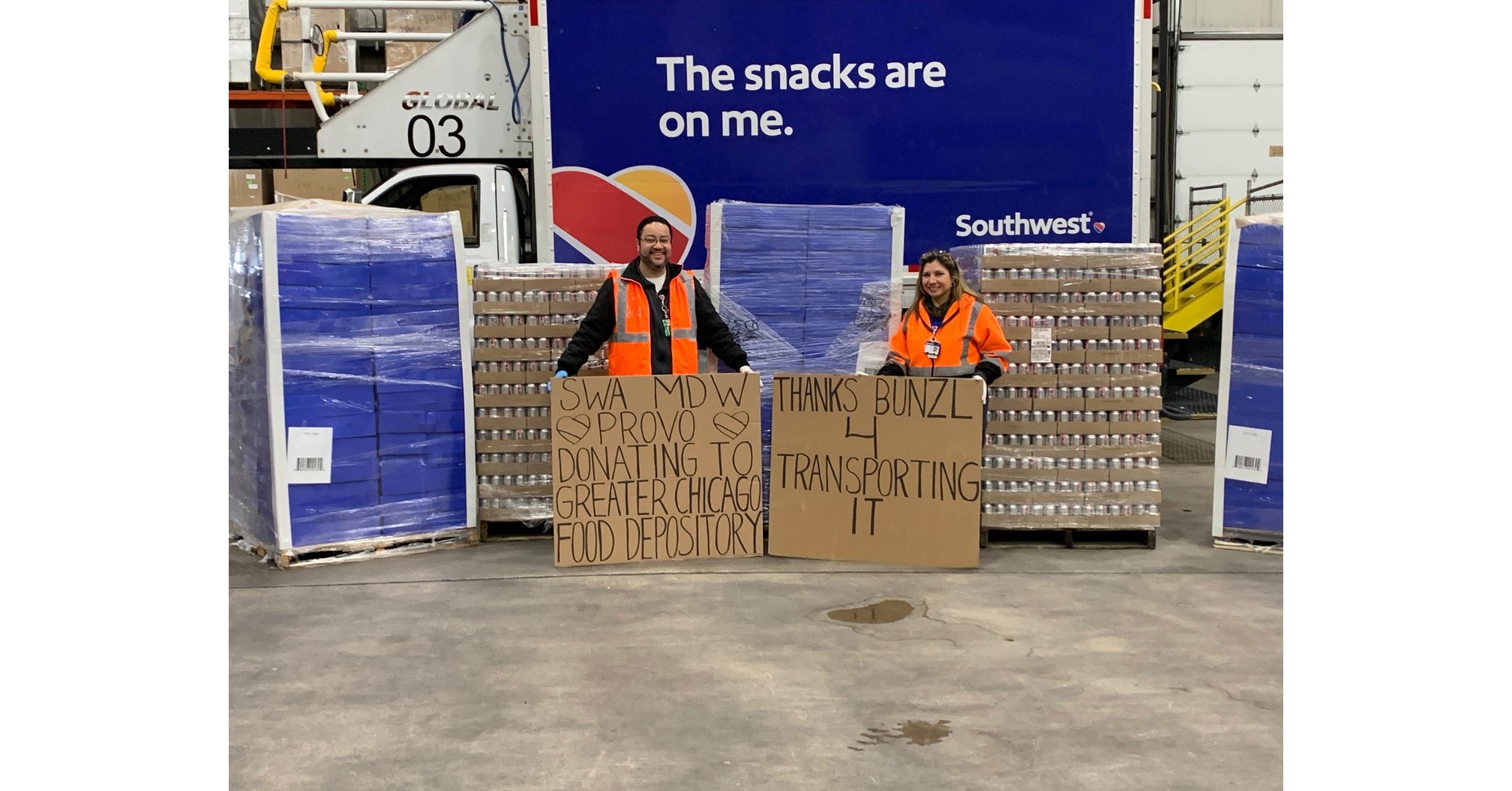 Southwest Airlines Puts Its Hearts Into Action