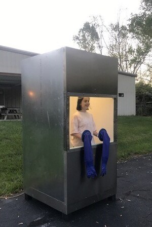 Granite Tactical Vehicles NC Has Designed and Built a "No Contact" Portable Covid-19 Testing Booth