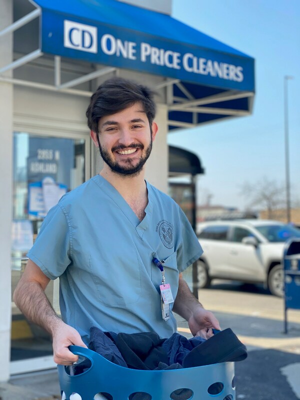 CD One Price Cleaners Cleans 25,000 Pounds of Laundry for Free for