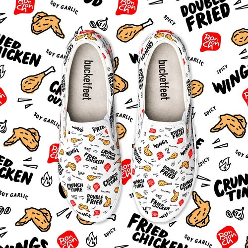 Bonchon's Limited Edition Bucketfeet shoes benefitting NRAEF