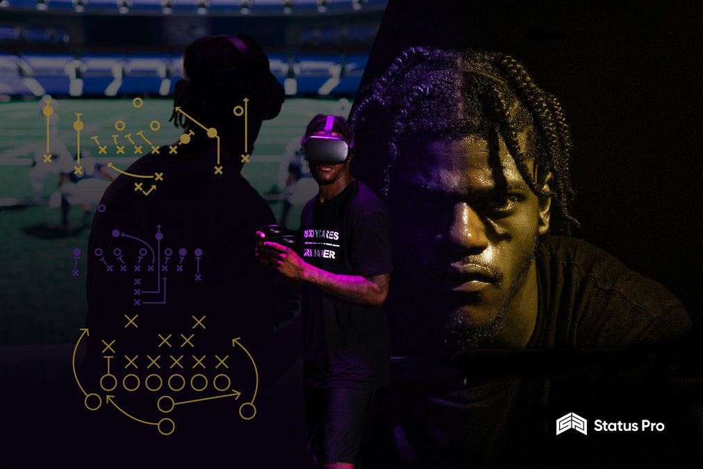 Status Pro Partners With NFL MVP Lamar Jackson, To Produce 'The Lamar  Jackson Experience' Through A Suite Of VR Products Which Includes An  At-Home Virtual Reality Game