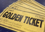 Sträva Coffee Gifting Five, $1,000.00 "Golden Tickets" to Customers