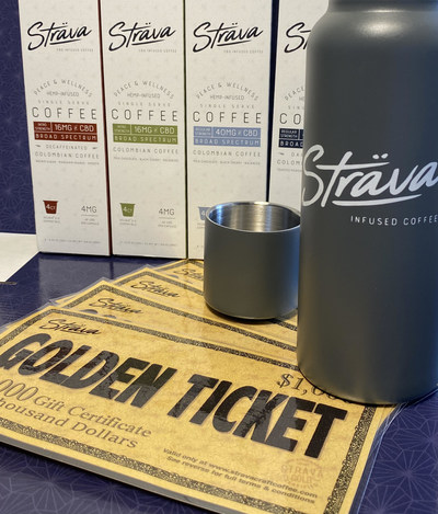 Sträva Coffee's $1,000 "Golden Tickets"