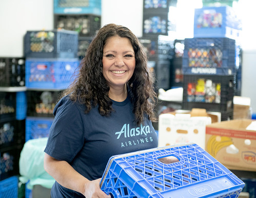 Alaska Airlines launches #MillionMealsChallenge to feed families in need.