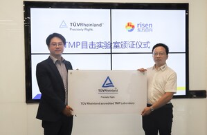 Společnost Risen Energy získala akreditaci TMP certifikační laboratoře TÜV Rheinland