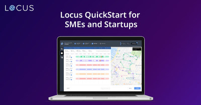 Manage demand, fleet & resource efficiency, & rising costs with Locus QuickStart. (PRNewsfoto/Locus)
