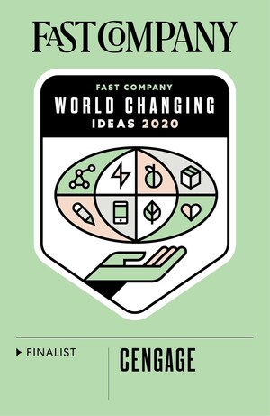 Cengage Named a Finalist for Fast Company's 2020 World Changing Ideas Awards
