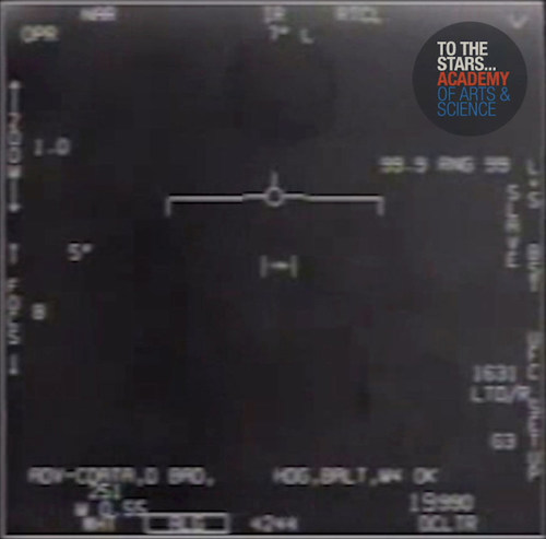 Official footage captured by elite US Navy Jet Fighter Pilots and released by To the Stars Academy of Arts & Science, now acknowledged by the Pentagon.