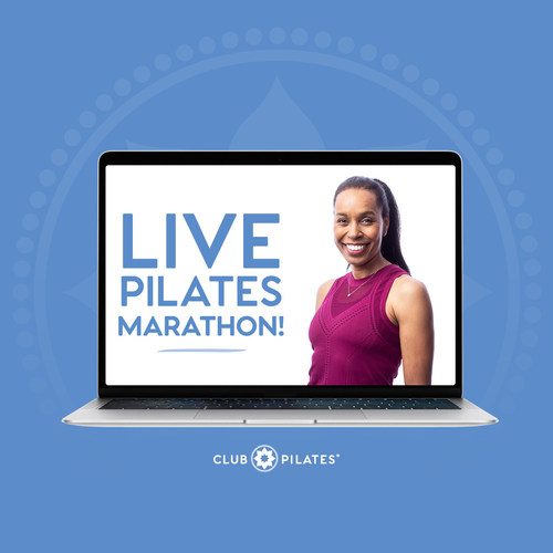 Club Pilates is hosting a 15 hour Virtual Pilates Marathon in celebration of National Pilates Day!  On May 2, you can try Pilates from the comfort of your own home!