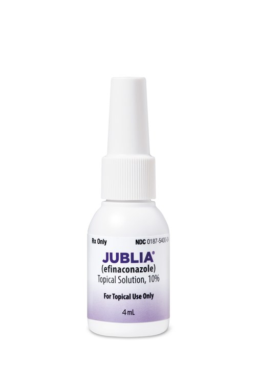 JUBLIA® (efinaconazole) topical solution, 10%