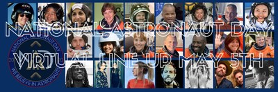National Astronaut Day, on May 5th, will feature a wide range of not to be missed Virtual events that include "Virtual Astronaut" talks, Q&A's, book readings & discussions, motivational videos, live music performances, Astronaut inspired music video & playlist premieres, model rocket launches, activities and more. Some events require pre-registration so please make sure to see the full schedule of events at www.NationalAstronautDay.com #WeBelieveInAstronauts