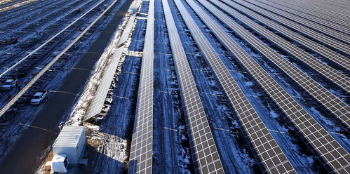 One of the first solar projects installed with Solar FlexRack's original racking technology is a 39-megawatt project in Ontario.