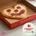 Boston Pizza Introduces the Heart-Shaped Smile Pizza in Support of Kids Help Phone