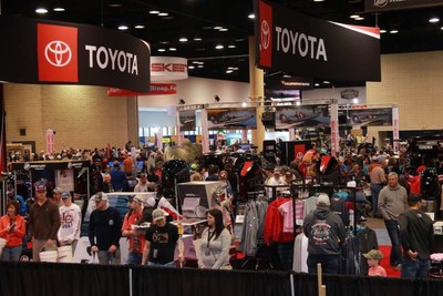 Fans turned out in force for the Bassmaster Classic Outdoors Expo.