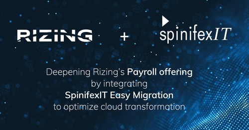Rizing to offer SpinifexIT Easy Migration to de-risk and accelerate move from on-premise to cloud payroll