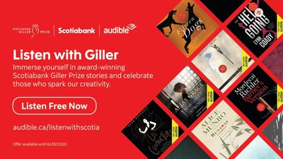 AUDIBLE.CA AND SCOTIABANK GIVE THE GIFT OF A LITERARY ESCAPE TO CANADIANS LISTENING #ALONETOGETHER (CNW Group/Scotiabank)