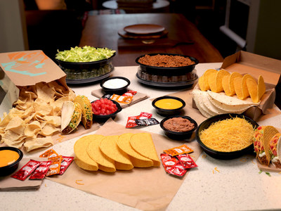 Just in time for Cinco de Mayo, Taco Bell is giving fans the perfect recipe to prepare their own creations or recreate past and present menu favorites from home with the At Home Taco Bar, available via delivery and contactless drive-thrus nationwide starting Friday, May 1, for a limited time.