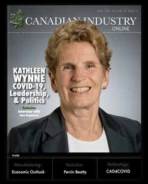 Sara Kopamees interviews Kathleen Wynne for Canadian Industry magazine