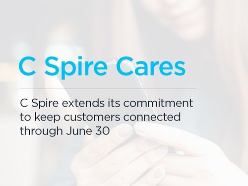 C Spire is voluntarily extending a waiver on late fees for consumer and business wireless customers through June 30 as part of its support of the FCC’s “Keep America Connected” program. The company will not terminate service or impose late fees for wireless customers who notify us of an inability to pay their bills on time due to disruptions caused by COVID-19.