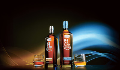 With its rich earth color, the Taipei 101-shaped bottle for the Kavalan Distillery Select Series symbolizes the foundational core strengths of Kavalan's cask selection and blending art. On the left, 