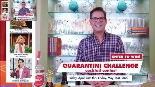 Shaking Things Up! with Mark Addison, Episode 1: The Quarantini Challenge Join Entertaining Expert Mark Addison, author of the "Best in the World" award-winning book COCKTAIL CHAMELEON, on his new web series "Shaking Things Up!" LIVE on Facebook on Fridays at 3:30 PM. Episode 1: Mark introduces the Quarantini Challenge and shares his Quarantini Cocktail - Lady Marmalade. Tune in this week for Episode 2 where Mark will share his tips on setting up a home bar and 3 Cinco de Mayo cocktails, Cheers!