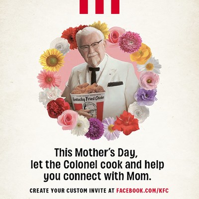 KFC is launching a virtual Mother’s Day experience via Messenger from Facebook for families who may not be able to celebrate together in person. This year, mom can enjoy a KFC meal and visit with her family through a familiar platform without leaving the comfort of her home, courtesy of the Colonel.