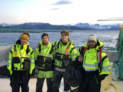 Kvarøy Arctic team on-site in Norway. In partnership with the James Beard Foundation, Kvarøy Arctic is offering the first Women in Aquaculture Scholarship Fund open to international applicants.