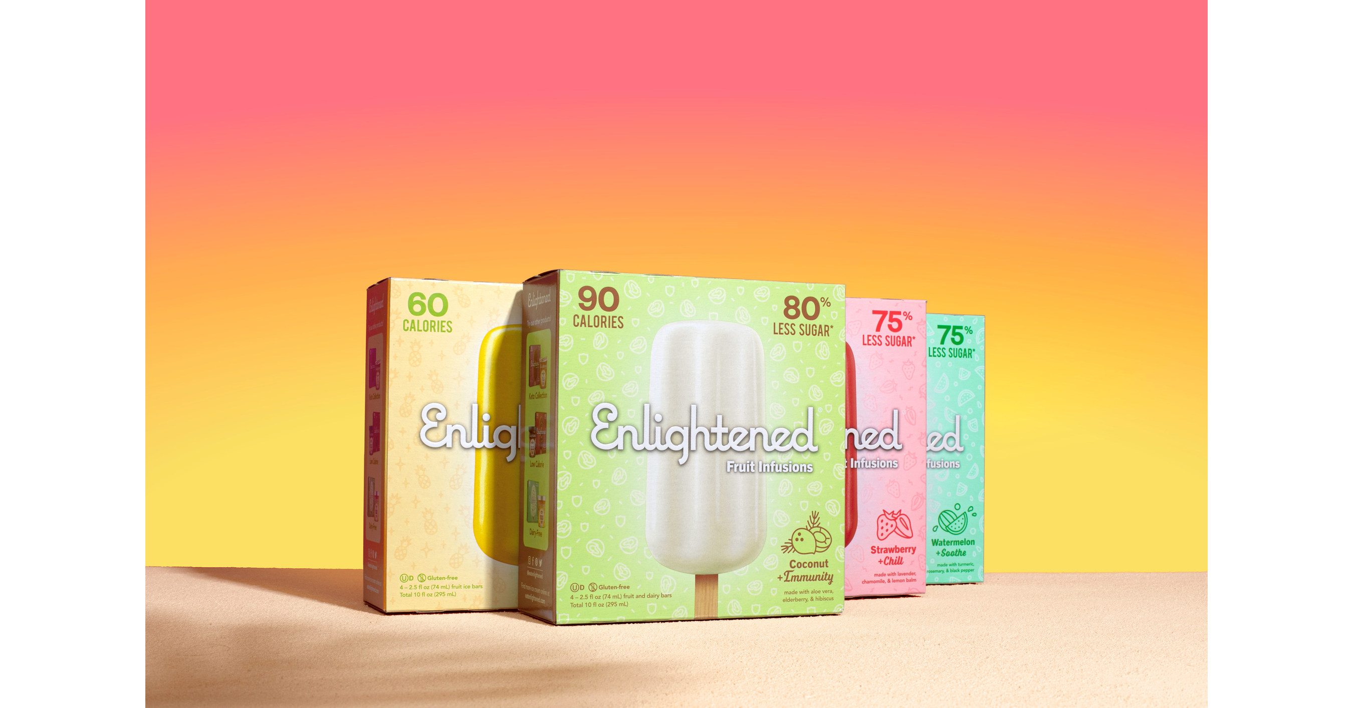 Enlightened Enters New Category with Line of Low-Sugar Fruit Bars